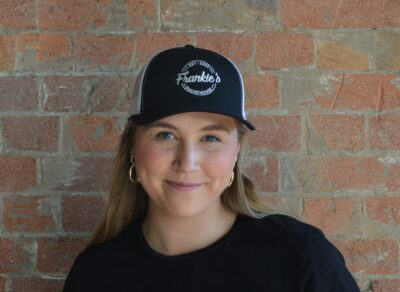Trucker Cap: Black/White - Image 2