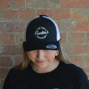Trucker Cap: Black/White