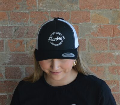 Trucker Cap: Black/White