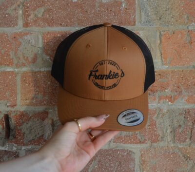 Trucker Cap: Caramel/Black - Image 2
