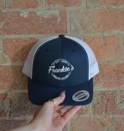 Trucker Cap: Navy/White