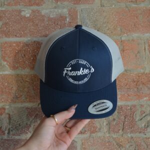 Trucker Cap: Navy/Silver