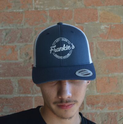 Trucker Cap: Navy/White - Image 2